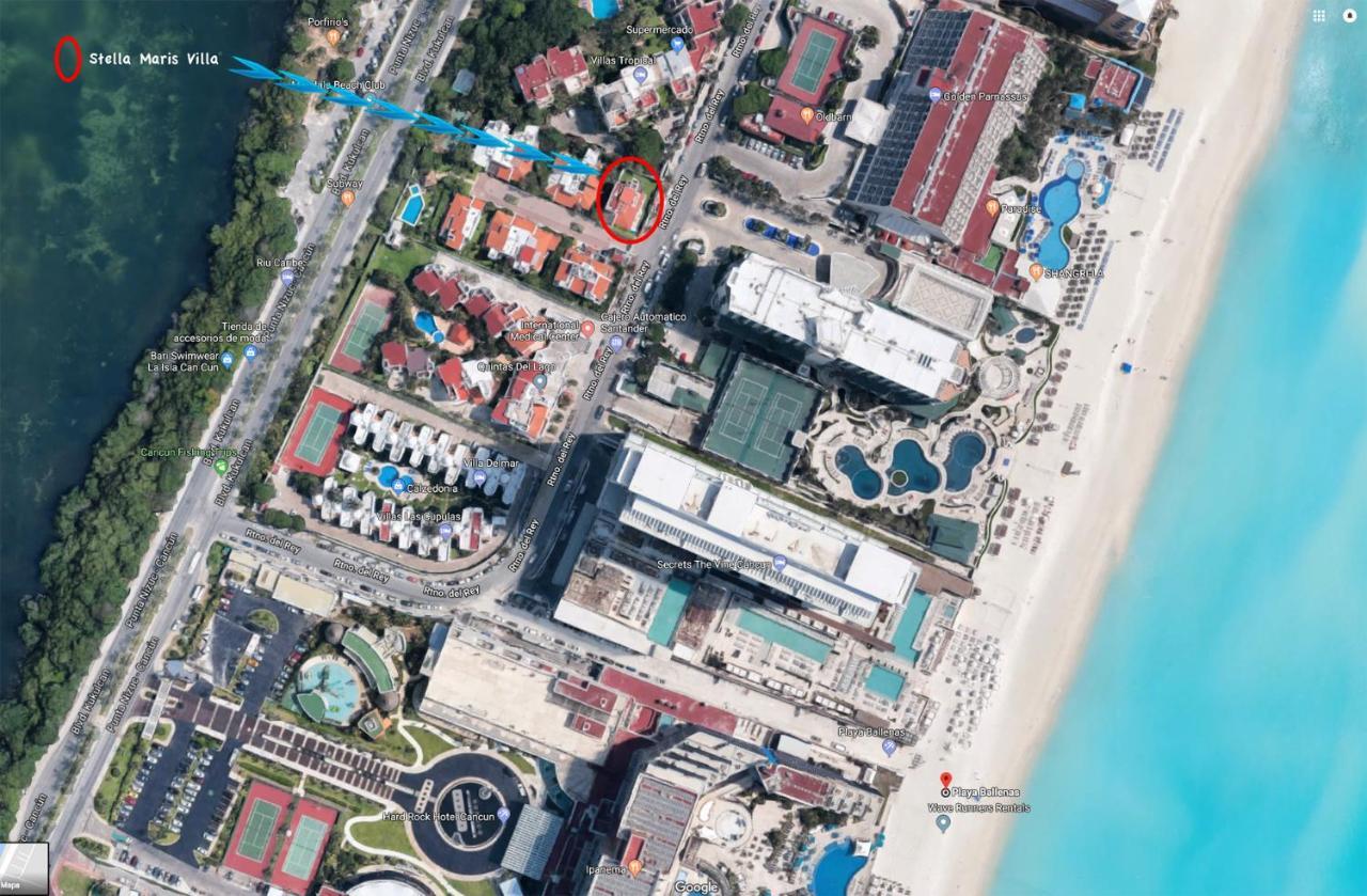 Cancun Luxury Stella Maris Villa By The Sea Экстерьер фото
